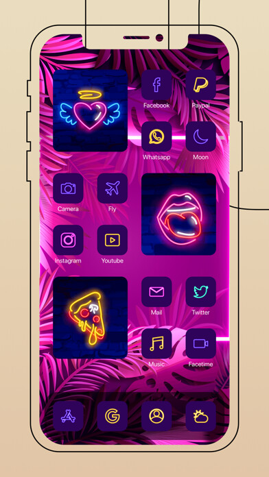 Emulate iPhone app App Icon Changer: Aesthetic using MyAndroid Emulate iPhone app App Icon Changer: Aesthetic using MyAndroid