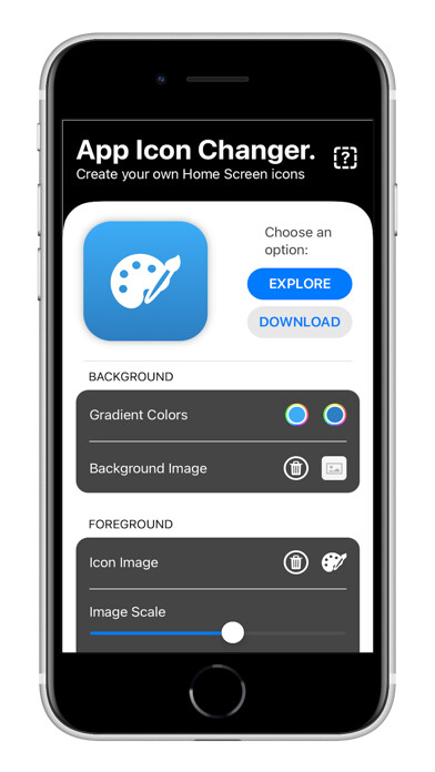 Emulate iPhone app App Icon Changer. using MyAndroid Emulate iPhone app App Icon Changer. using MyAndroid