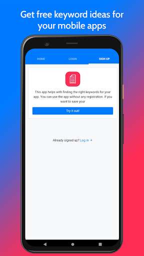 Run android online APK App Keyword Finder Tool from MyAndroid or emulate App Keyword Finder Tool using MyAndroid
