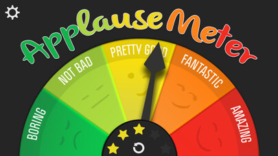Emulate iPhone app Applause Meter PRO using MyAndroid