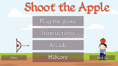 Emulate iPhone app Apple Archery Game Shoot Apple using MyAndroid