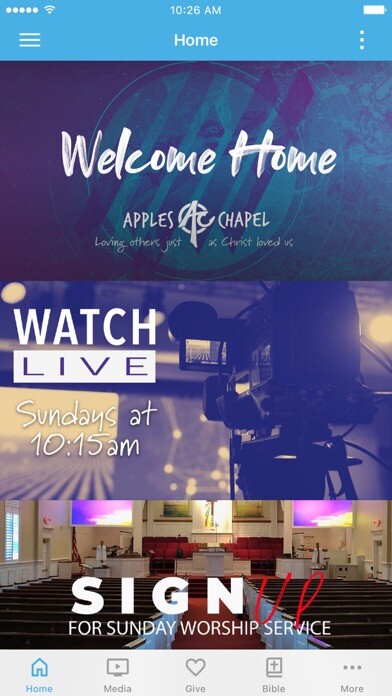 Emulate iPhone app Apples Chapel using MyAndroid