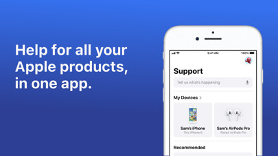 Emulate iPhone app Apple Support using MyAndroid