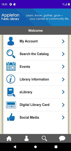 Run android online APK Appleton Public Library from MyAndroid or emulate Appleton Public Library using MyAndroid Run android online APK Appleton Public Library from MyAndroid or emulate Appleton Public Library using MyAndroid