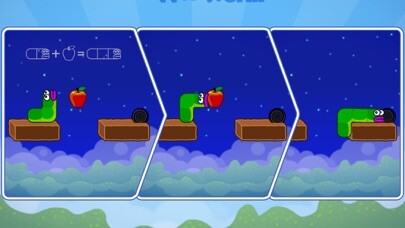 Emulate iPhone app Apple Worm: Logic Puzzle using MyAndroid