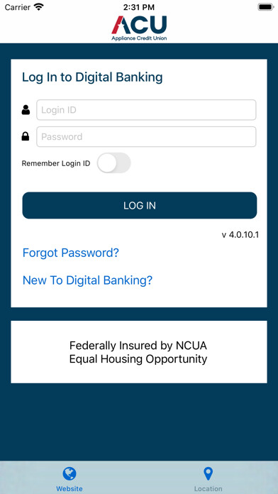 Emulate iPhone app Appliance CU Mobile using MyAndroid Emulate iPhone app Appliance CU Mobile using MyAndroid