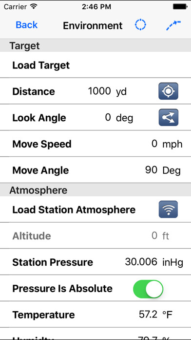 Emulate iPhone app Applied Ballistics using MyAndroid