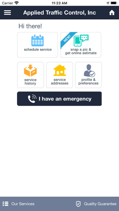 Emulate iPhone app Applied Traffic Control using MyAndroid Emulate iPhone app Applied Traffic Control using MyAndroid