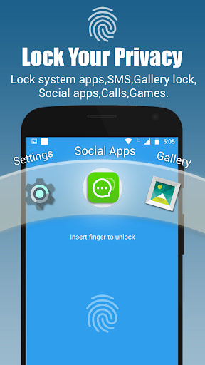 Run android online APK App lock - Real Fingerprint, Pattern & Password from MyAndroid or emulate App lock - Real Fingerprint, Pattern & Password using MyAndroid