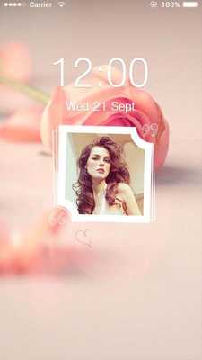 Emulate Android APK Applock Theme A Pink Rose