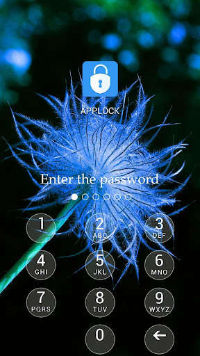Emulate Android APK AppLock Theme Dandelion