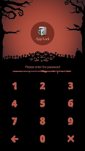 Run android online APK AppLock Theme Halloween from MyAndroid or emulate AppLock Theme Halloween using MyAndroid