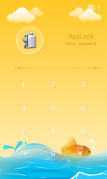 Emulate Android APK AppLock Theme Ocean