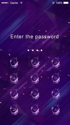 Emulate Android APK Applock Theme Spark Night