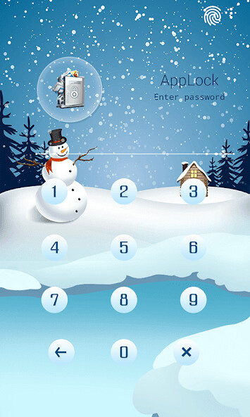 Run android online APK AppLock Theme Winter from MyAndroid or emulate AppLock Theme Winter using MyAndroid