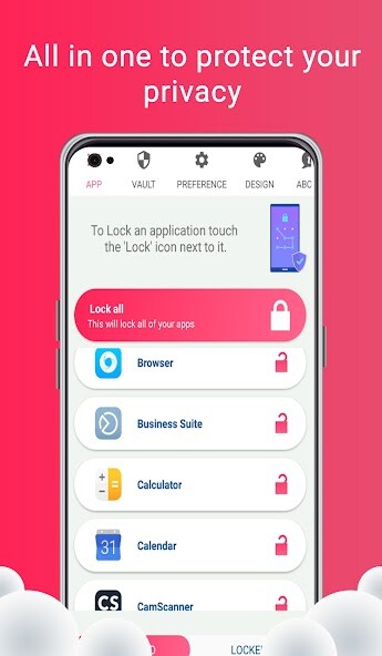 Run android online APK App Lock - Vault, Fingerprint from MyAndroid or emulate App Lock - Vault, Fingerprint using MyAndroid Run android online APK App Lock - Vault, Fingerprint from MyAndroid or emulate App Lock - Vault, Fingerprint using MyAndroid