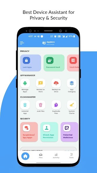 Run android online APK Applore Asistant - PRO from MyAndroid or emulate Applore Asistant - PRO using MyAndroid