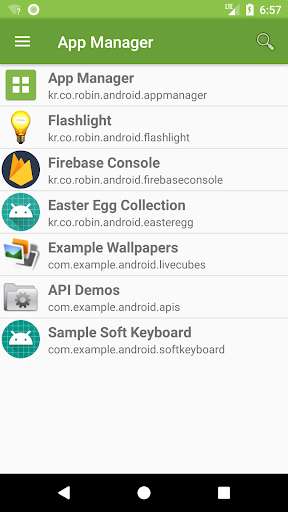 Run android online APK App Manager (quick, share) from MyAndroid or emulate App Manager (quick, share) using MyAndroid