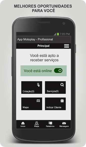 Run android online APK App Motoplay - Profissional from MyAndroid or emulate App Motoplay - Profissional using MyAndroid
