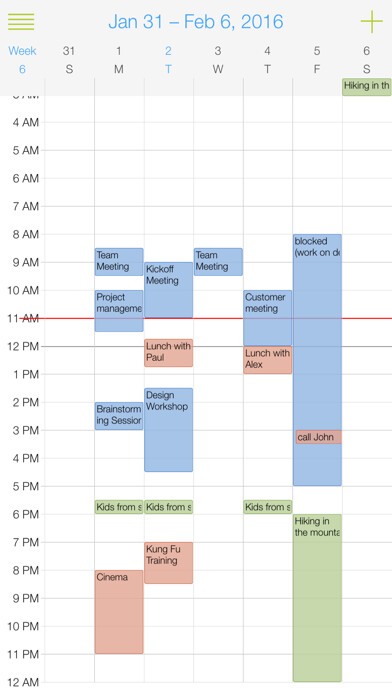 Emulate iPhone app Appoint - smart calendar using MyAndroid Emulate iPhone app Appoint - smart calendar using MyAndroid