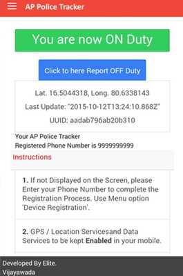 Emulate Android APK AP Police Tracking System Emulate Android APK AP Police Tracking System