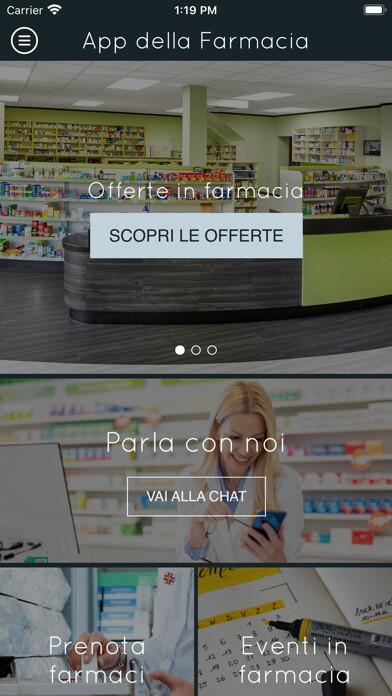 Emulate iPhone app App per Farmacia - Farmania using MyAndroid Emulate iPhone app App per Farmacia - Farmania using MyAndroid