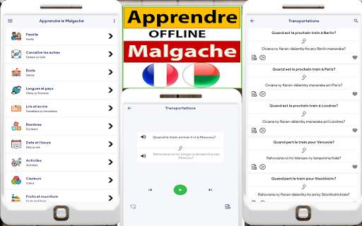 Run android online APK Apprendre Le Malgache from MyAndroid or emulate Apprendre Le Malgache using MyAndroid
