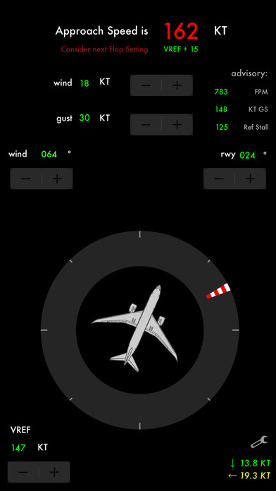 Emulate iPhone app Approach Speed Calculator Pro using MyAndroid