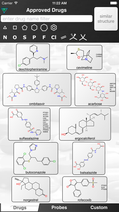 Emulate iPhone app Approved Drugs using MyAndroid Emulate iPhone app Approved Drugs using MyAndroid