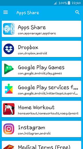 Run android online APK App Share - Apk Manager from MyAndroid or emulate App Share - Apk Manager using MyAndroid