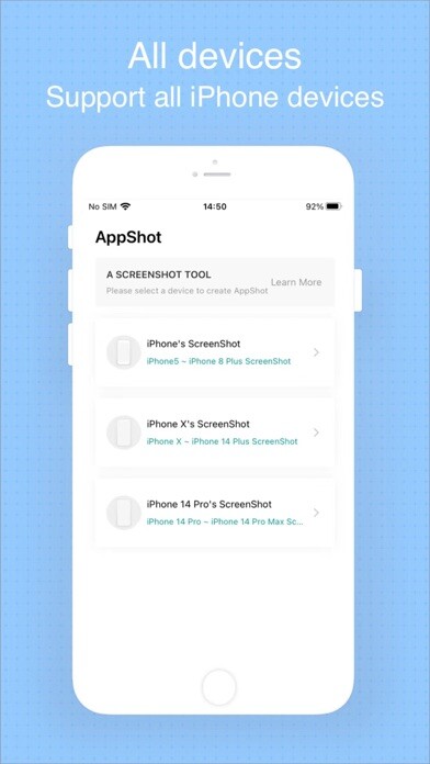 Emulate iPhone app AppShot - App Screenshot Maker using MyAndroid Emulate iPhone app AppShot - App Screenshot Maker using MyAndroid