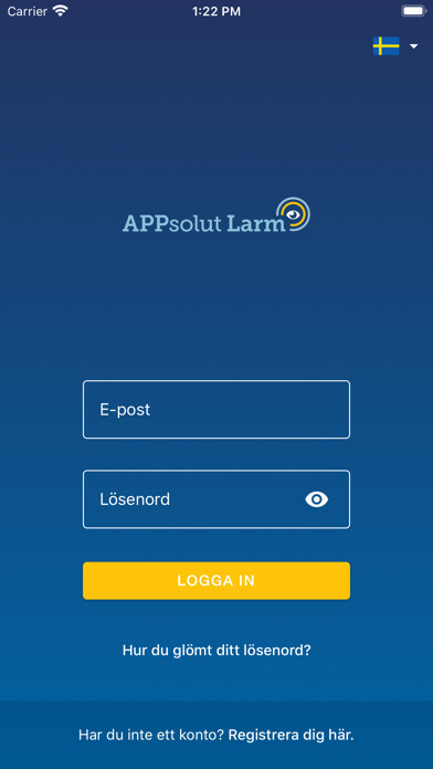 Emulate iPhone app APPsolut Larm using MyAndroid Emulate iPhone app APPsolut Larm using MyAndroid