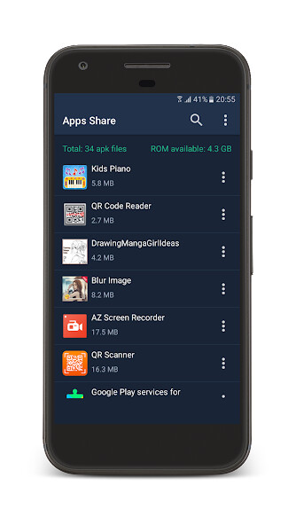 Emulate Android APK Apps Share