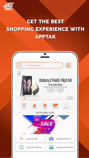 Run android online APK AppTak Online Shopping from MyAndroid or emulate AppTak Online Shopping using MyAndroid