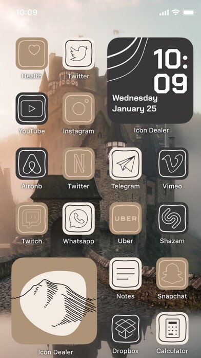Emulate iPhone app App Themes - Icons & Widgets using MyAndroid Emulate iPhone app App Themes - Icons & Widgets using MyAndroid