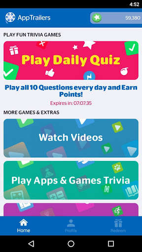 Run android online APK AppTrailers from MyAndroid or emulate AppTrailers using MyAndroid