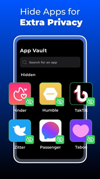 Emulate iPhone app App Vault - Hide Photo File using MyAndroid
