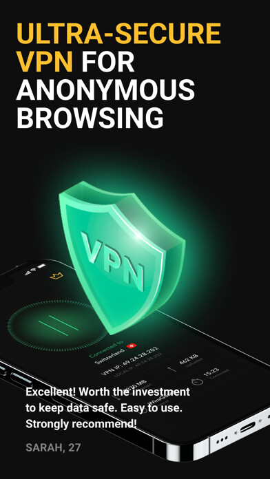 Emulate iPhone app AppVPN - Speed Proxy & Master using MyAndroid