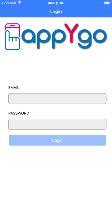 Emulate iPhone app appYgo Admin using MyAndroid Emulate iPhone app appYgo Admin using MyAndroid