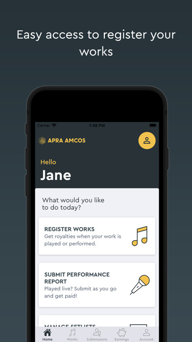 Emulate iPhone app APRA AMCOS for Music Creators using MyAndroid Emulate iPhone app APRA AMCOS for Music Creators using MyAndroid