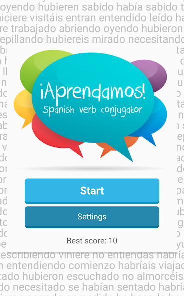 Run android online APK ¡Aprendamos! Conjugator from MyAndroid or emulate ¡Aprendamos! Conjugator using MyAndroid Run android online APK ¡Aprendamos! Conjugator from MyAndroid or emulate ¡Aprendamos! Conjugator using MyAndroid