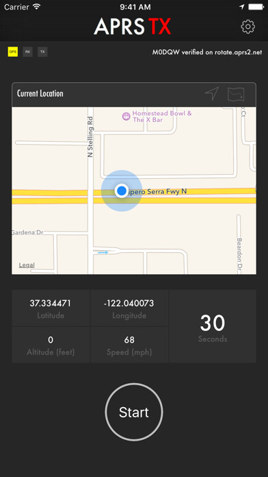 Emulate iPhone app APRS TX using MyAndroid Emulate iPhone app APRS TX using MyAndroid