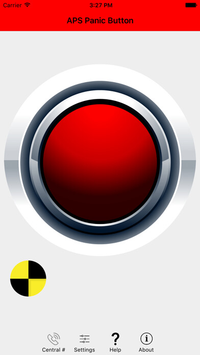 Emulate iPhone app APS Panic Button using MyAndroid