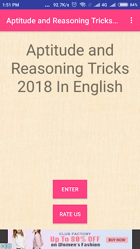 Emulate Android APK Aptitude Reasoning Tricks Emulate Android APK Aptitude Reasoning Tricks