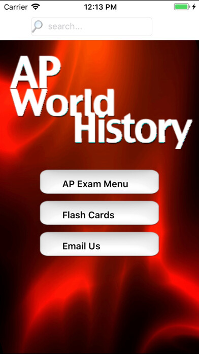 Emulate iPhone app AP World History Prep using MyAndroid Emulate iPhone app AP World History Prep using MyAndroid