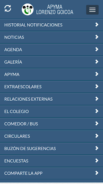 Emulate Android APK APYMA C.P. LORENZO GOICOA