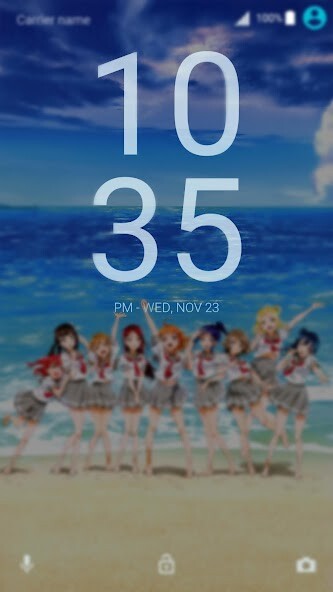 Run android online APK Aqours Sunshine - Xperia Theme from MyAndroid or emulate Aqours Sunshine - Xperia Theme using MyAndroid