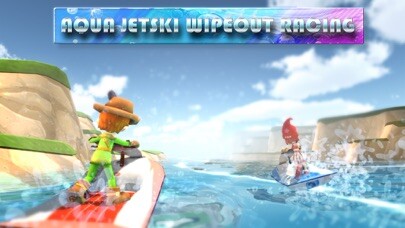 Emulate iPhone app Aqua Jetski Wipeout Racing Free using MyAndroid