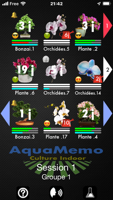 Emulate iPhone app AquaMemo using MyAndroid