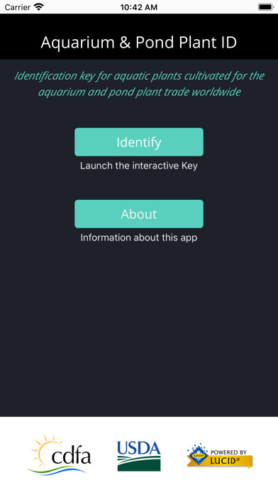 Emulate iPhone app Aquarium and Pond Plant ID using MyAndroid